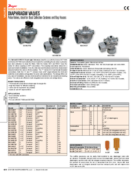 Thumbnail of document Data Sheet - DCV/RDCV Diaphragm Valve